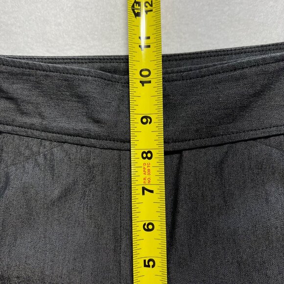 RQT Petite Women's Gray Wide-Leg Stretch Dress Pants Size 12P Mid Rise - Picture 10 of 10